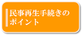 民事再生手続きのポイント